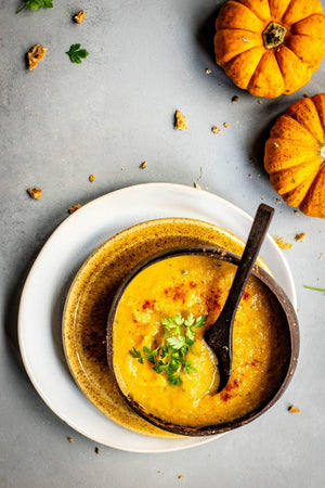 Naked Whey Curry Pumpkin Soup