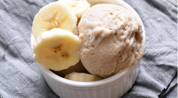 Naked Whey Creamy Banana Ice Cream