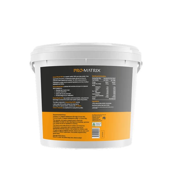 NAKED WHEY WHEY PROTEIN POWDERS 2kg UNFLAVOURED, Concentrate NAKED WHEY
