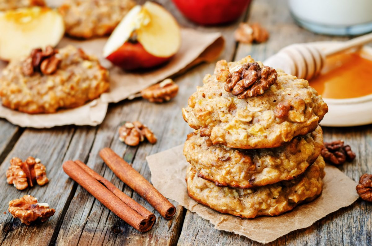 Mellow Whey Apple Cinnamon Cookies