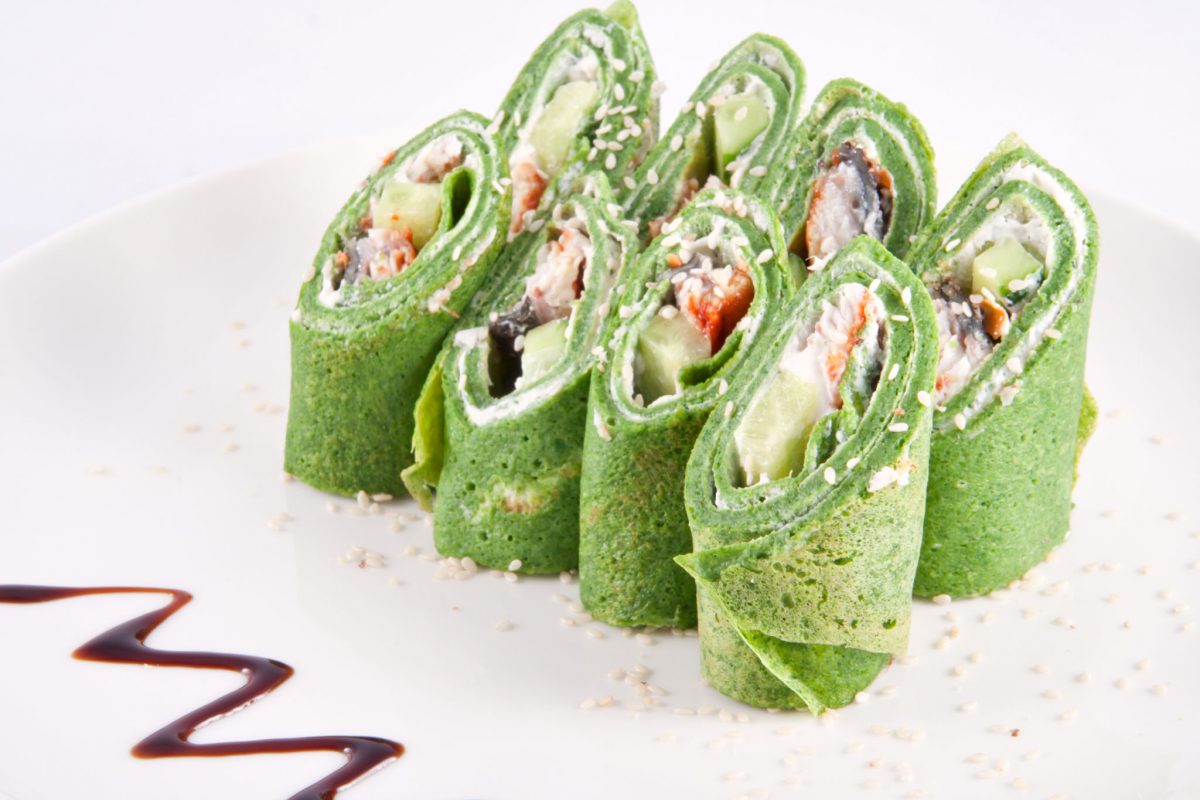 Naked Whey Spinach Wraps