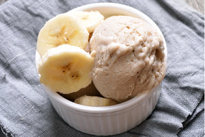 Naked Whey Creamy Banana Ice Cream