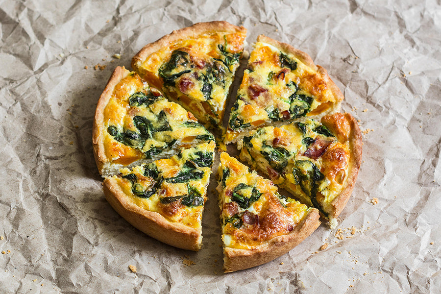 Naked Whey Spinach Pie