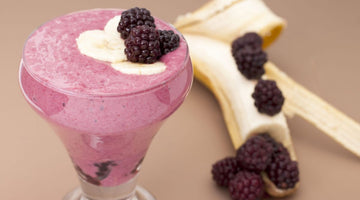 Wild Whey Blackberry Banana Smoothie