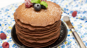 Wicked Whey Choc Pancakes