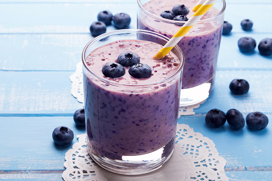 Wild Whey Mango Blueberry Smoothie