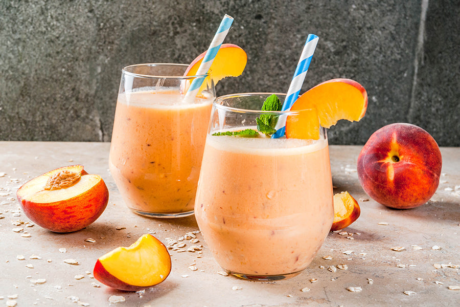 Wild Whey Peach Protein Shake
