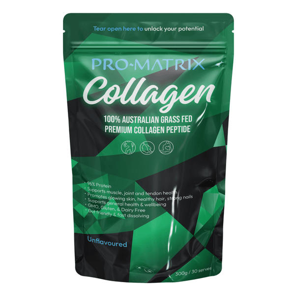 Collagen Collagen Pro Matrix 100% Australian grass-fed hydrolysed bovine collagen