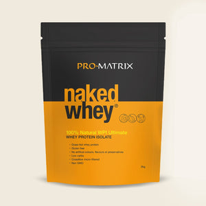 NAKED WHEY WHEY PROTEIN POWDERS 2kg UNFLAVOURED, Isolate NAKED WHEY