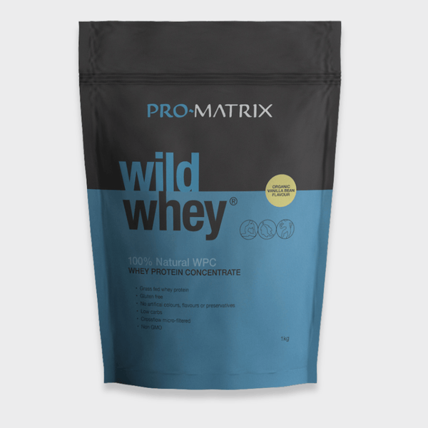 Pro Matrix Wild Whey - Vanilla Whey Protein Concentrate 1kg