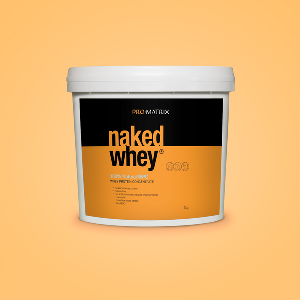 NAKED WHEY WHEY PROTEIN POWDERS 2kg UNFLAVOURED, Concentrate NAKED WHEY