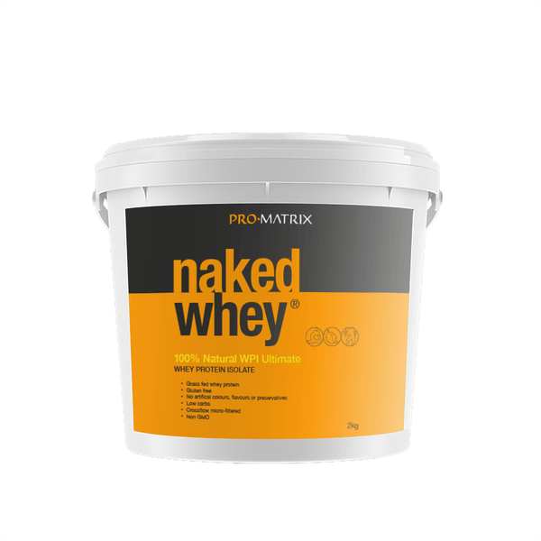 NAKED WHEY WHEY PROTEIN POWDERS 2kg UNFLAVOURED, Isolate NAKED WHEY