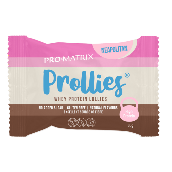 PROLLIES PROTEIN SNACKS Neapolitan Prollies - 4 pack