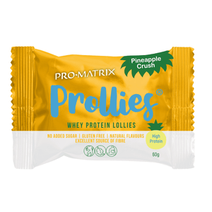 PROLLIES PROTEIN SNACKS Pineapple Prollies - 4 pack