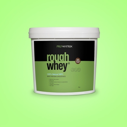 ROUGH WHEY WHEY PROTEIN POWDERS 2kg CHOCOLATE &amp; COCONUT, Concentrate ROUGH WHEY