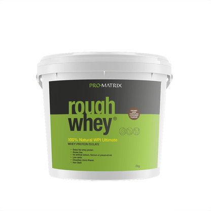 ROUGH WHEY WHEY PROTEIN POWDERS 2kg CHOCOLATE &amp; COCONUT, Isolate ROUGH WHEY