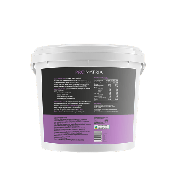WICKED WHEY WHEY PROTEIN POWDERS 2kg CHOCOLATE, Concentrate WICKED WHEY