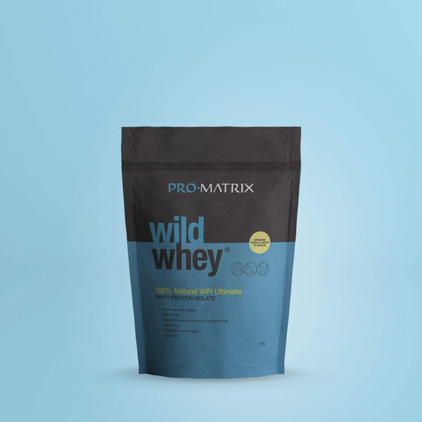 WILD WHEY WHEY PROTEIN POWDERS 1kg VANILLA, Isolate WILD WHEY